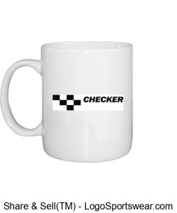 Checker Coffee Mug Design Zoom